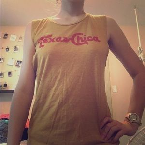 texas chica tumbleweed textiles supersoft tank top